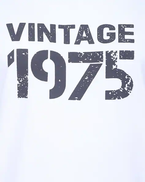 Short Sleeve Numeric Chest Print Crew Tshirt